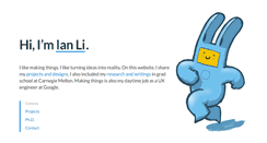 Desktop Screenshot of ianli.com